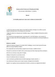 La CdC Beaume-Drobie recrute