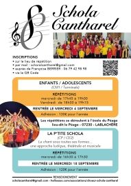 La SCHOLA CANTHAREL recrute