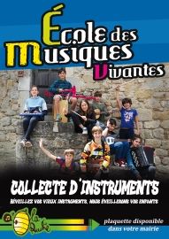 Collecte d'instruments de musique